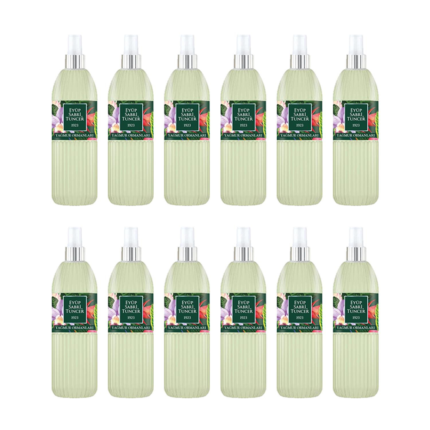Eyüp Sabri Tuncer Yağmur Ormanları Kolonyası Sprey 150 ml x 12 Adet