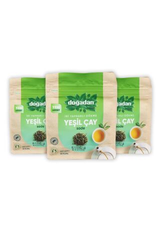 Doğadan Dökme Yeşil Çay Sade 60 gr x 3 Adet