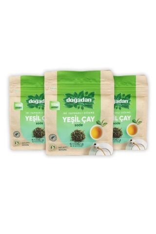 Doğadan Dökme Yeşil Çay Sade 60 gr x 3 Adet