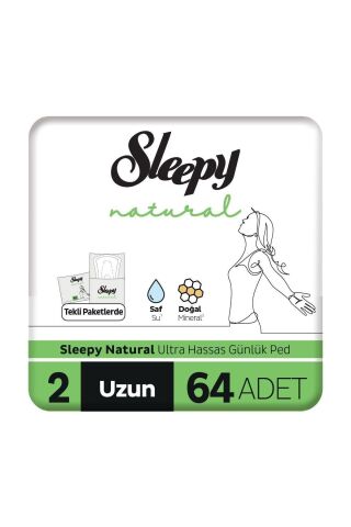 Naturel Günlük Ped 64 lü
