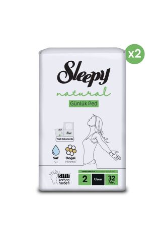 Naturel Günlük Ped 64 lü