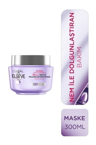 Elseve Hydra [hyaluronic] Nem Ile Dolgunlaştıran Saç Bakım Seti - Şampuan & Saç Bakım Kremi & Serum & Maske