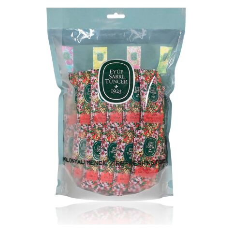 Eyüp Sabri Tuncer Japon Kiraz Çiçeği Kolonyalı Mendil 150'li (Küçük Boy)