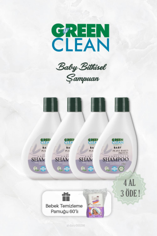 4 AL 3 ÖDE Bitkisel Bebek Şampuanı 275 ml