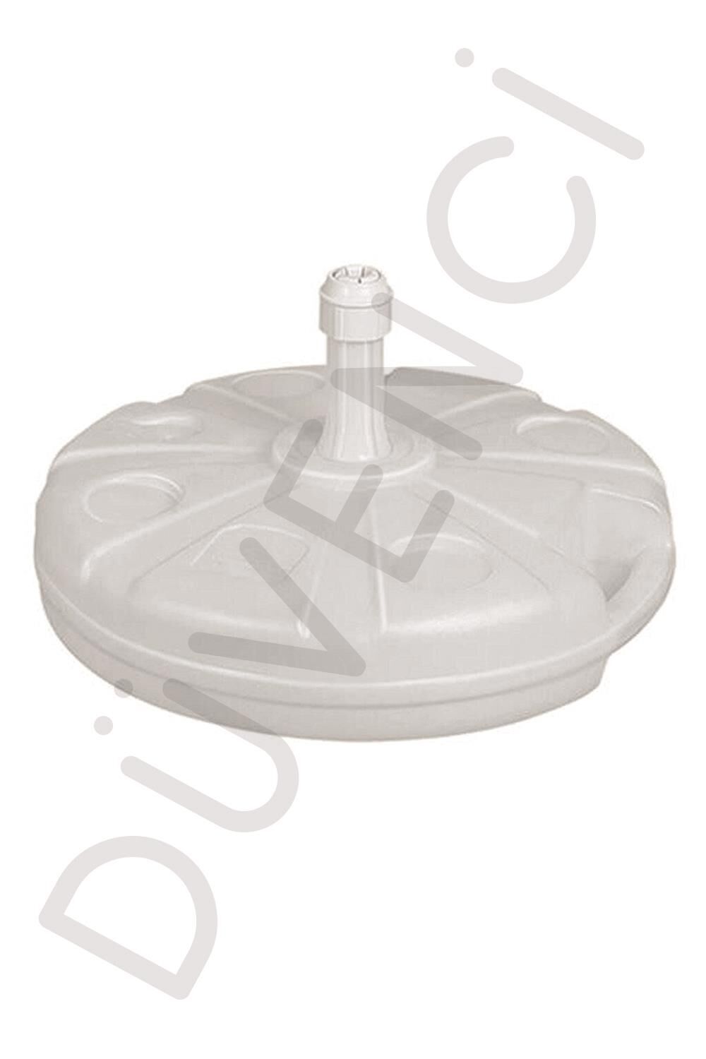 Plastik Beyaz Bidon Şemsiyesi 20 Litre