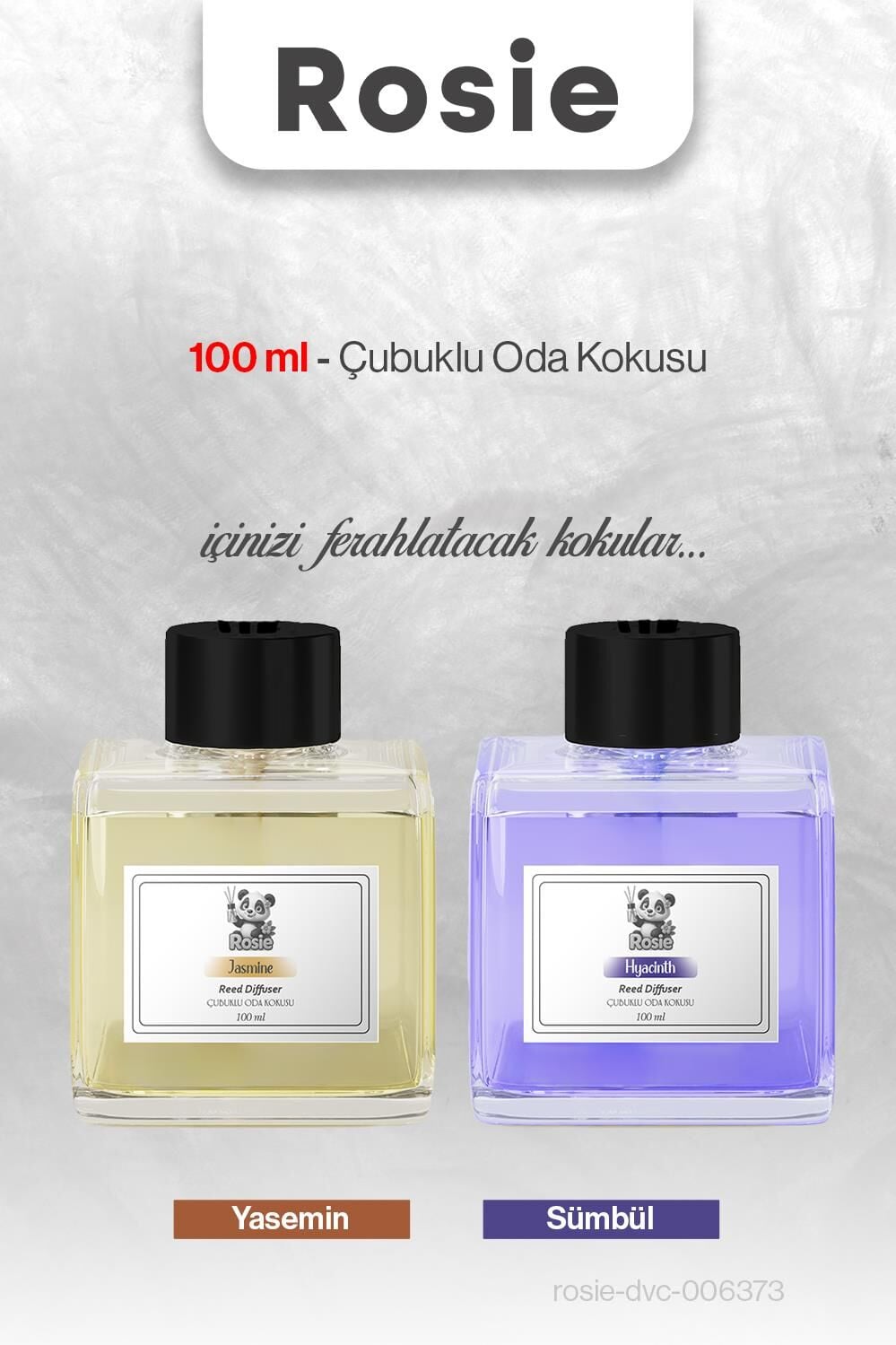 ROSIE Yasemin ve Sümbül 100 ml Çubuklu Oda Kokusu