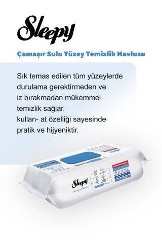 Sleepy Mopa Uyumlu 4XL ve Easy Clean Havlu Set, Pamuk Hediyeli