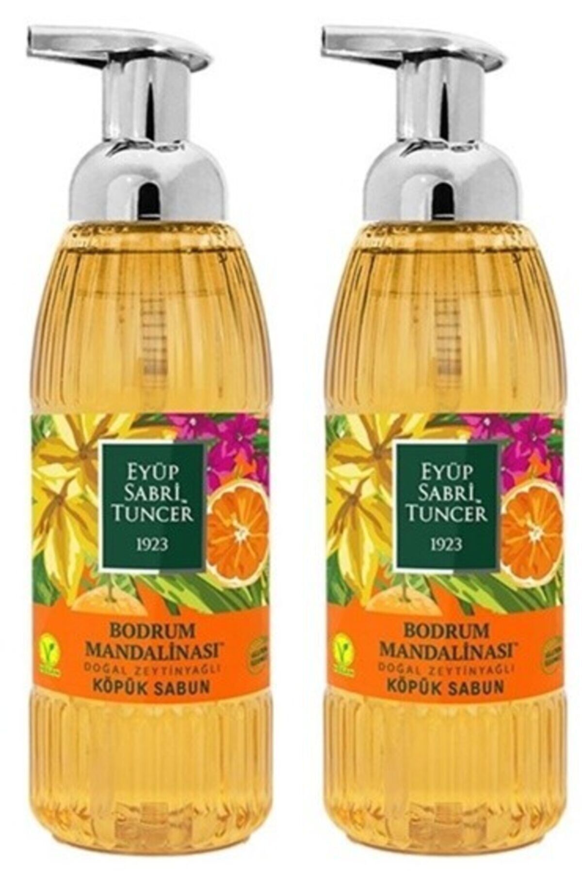 Eyüp Sabri Tuncer Bodrum Mandalinası Köpük Sabun 500 ML x 2 Adet