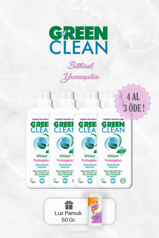 4 AL 3 ÖDE Bitkisel Çamaşır Yumuşatıcısı 1000 ml