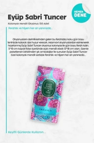 Mandalina 50'li, Okyanus ve Kiraz Çiçeği 150'li, Argan Yağlı Losyon 280 ml ve Rosie