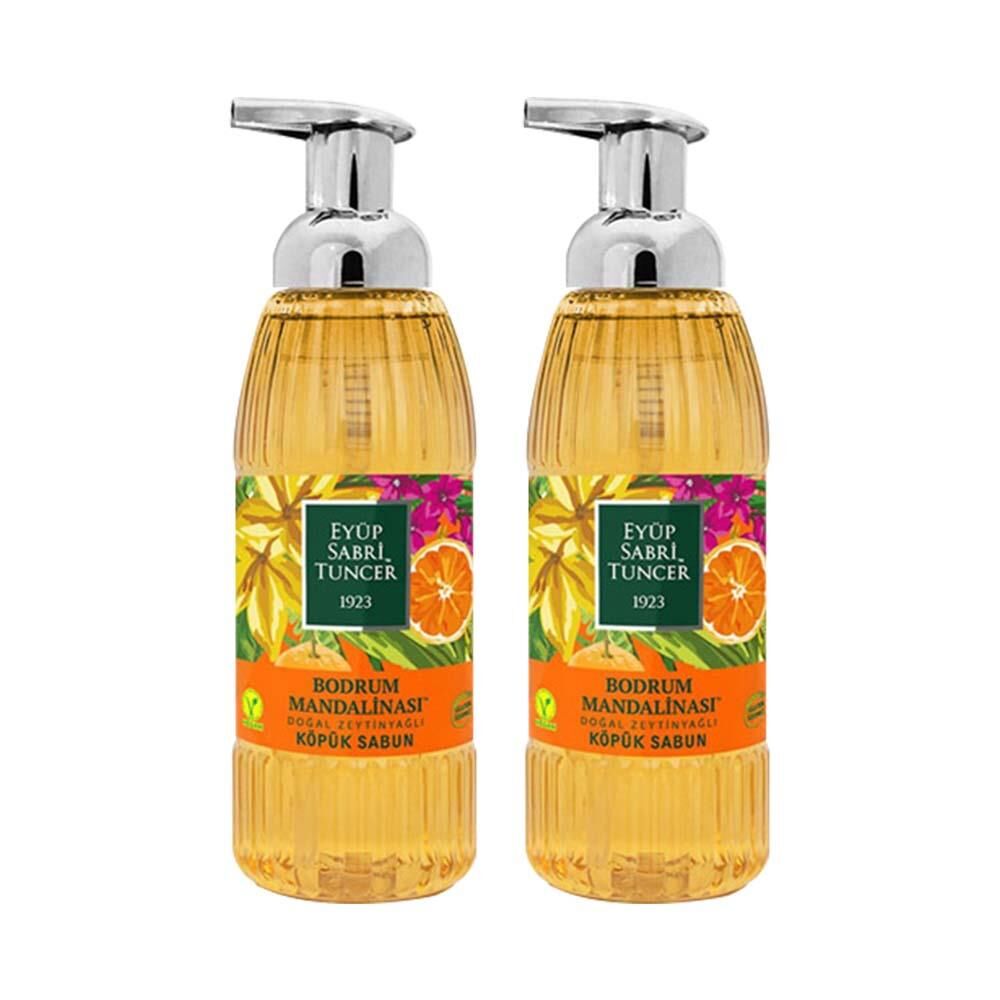 Eyüp Sabri Tuncer Bodrum Mandalinası Köpük Sabun 500 ML x 2