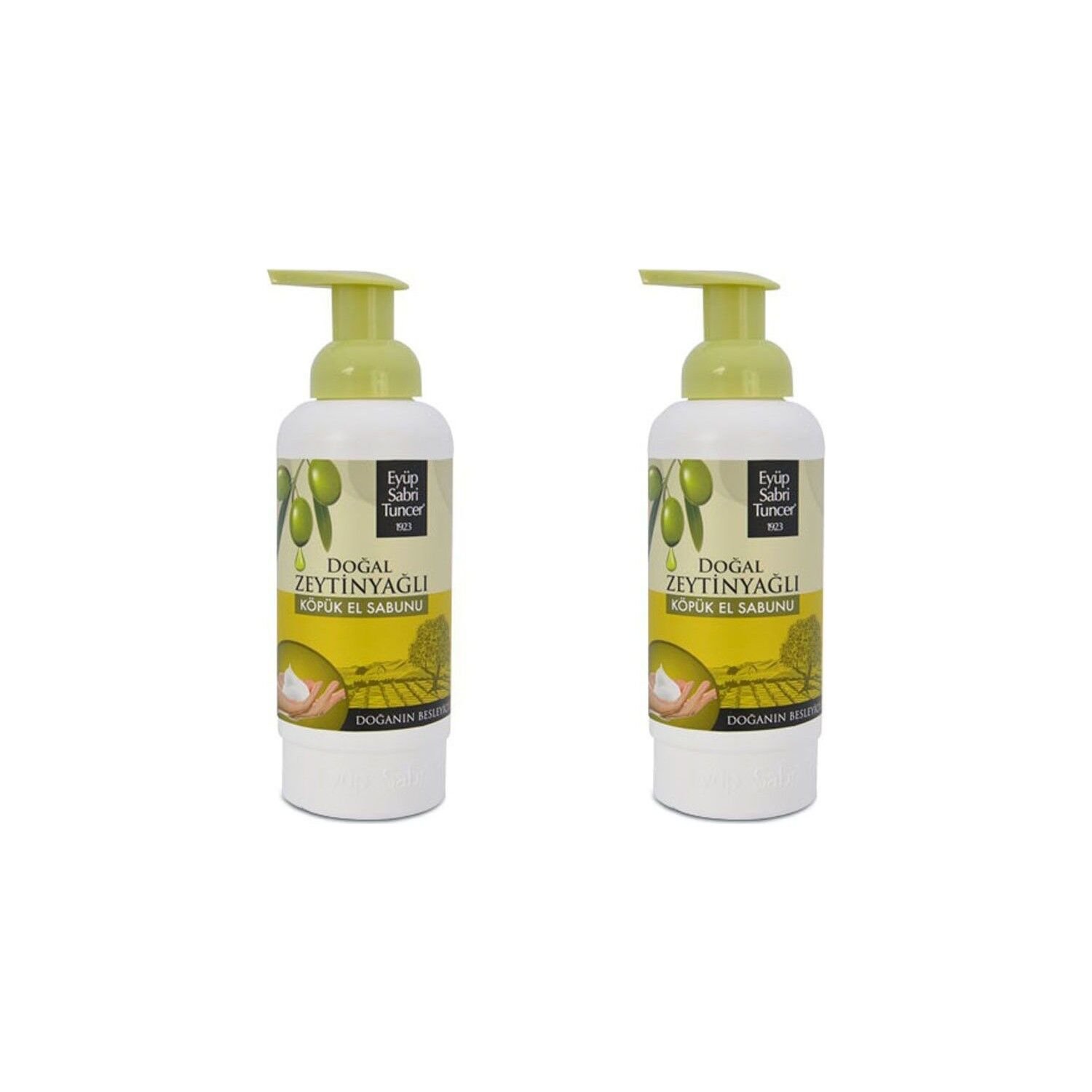 Eyüp Sabri Tuncer Zeytinyağlı Köpük El Sabunu 500 ml x 2