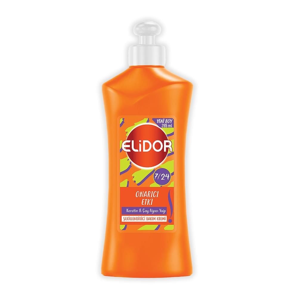 Elidor Bakım Kremi Onarıcı Etki Keratin & Çay Ağacı Yağı 265 ml