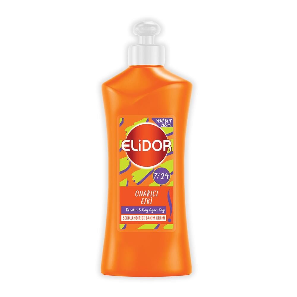 Elidor Bakım Kremi Onarıcı Etki Keratin & Çay Ağacı Yağı 265 ml