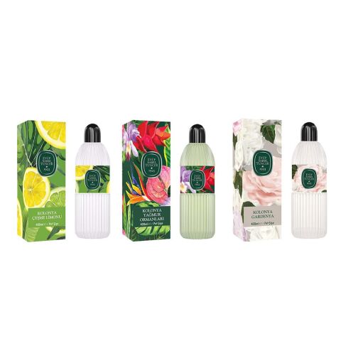 Eyüp Sabri Tuncer Kolonya Çeşme Limonu, Yağmur Ormanları ve Gardenya Pet Şişe 400 ml