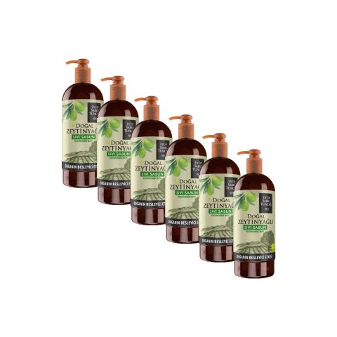 Eyüp Sabri Tuncer Zeytinyağlı Sıvı Sabun 750 ML x 6