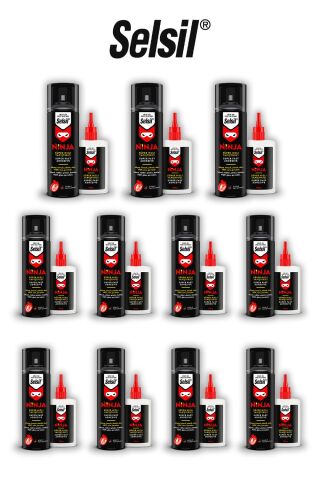 Selsil Ninja Hızlı Yapıştırıcı Set, 11 AL 9 ÖDE ve rosie pamuk