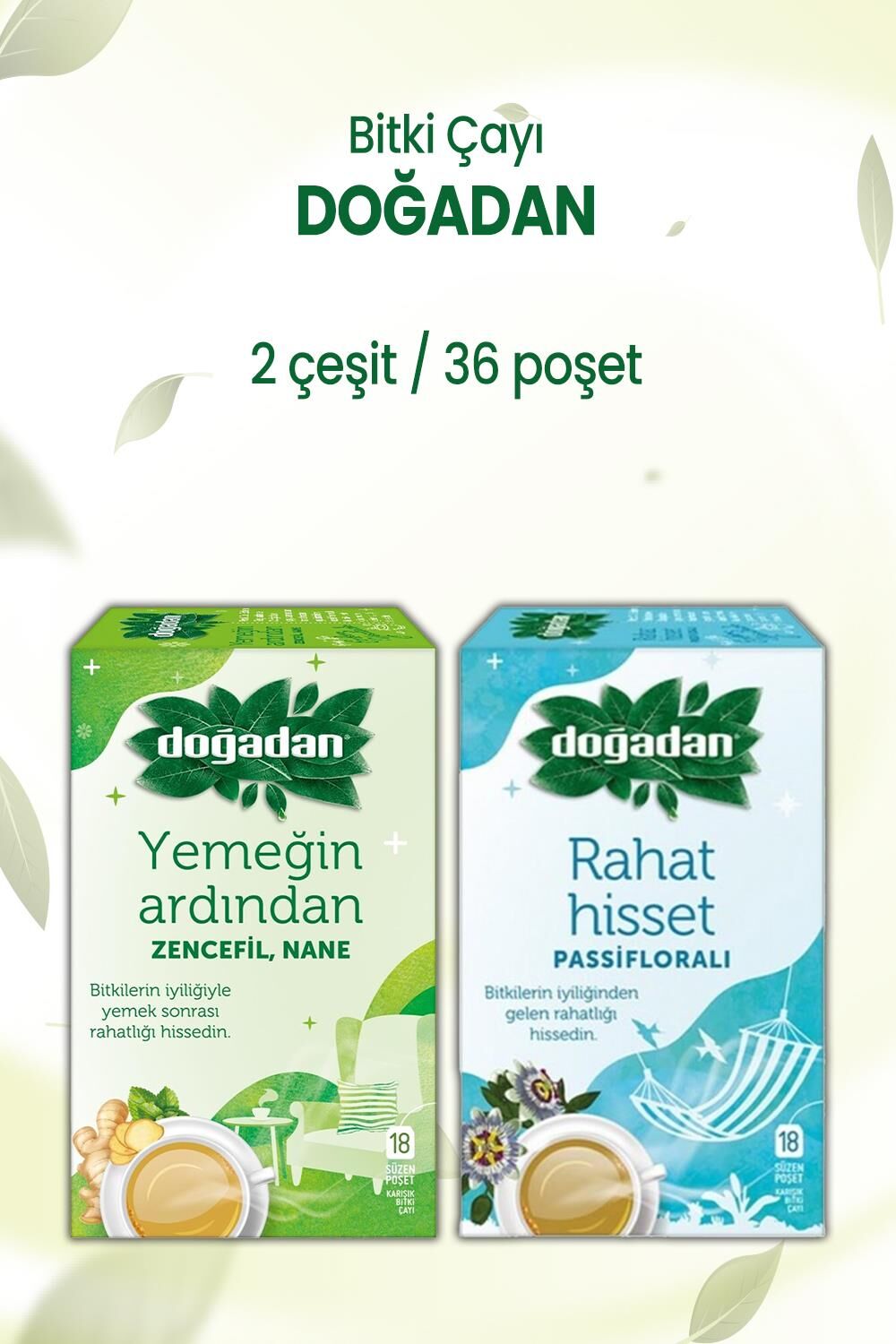 Doğadan Yemeğin Ardından 18'li ve Rahat Hisset 18'li