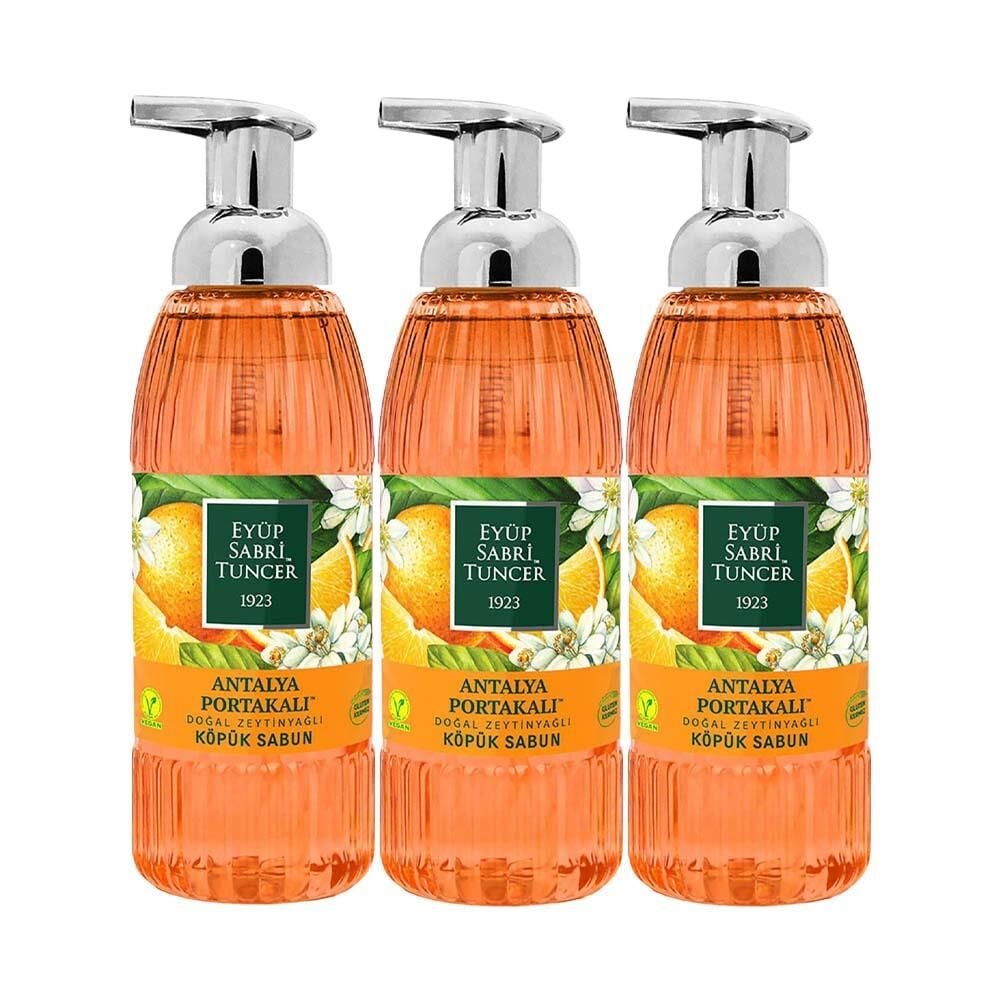 Eyüp Sabri Tuncer Antalya Portakalı Köpük Sabun 500 ML x 3
