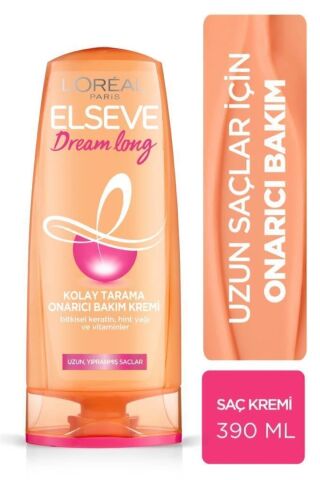 Elseve Dream Long Onarıcı Bakım Şampuanı 390 Ml & Kolay Tarama Saç Bakım Kremi 390ml