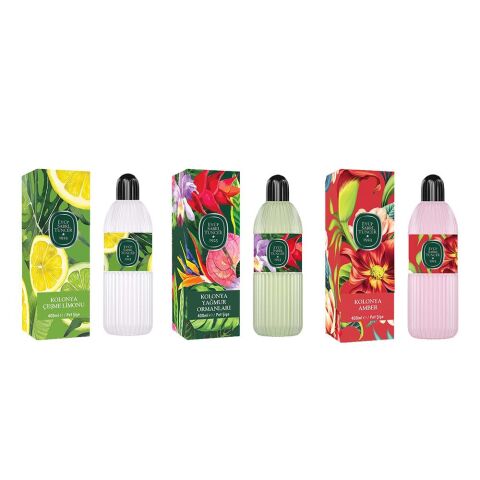 Eyüp Sabri Tuncer Kolonya Çeşme Limonu, Yağmur Ormanları ve Amber Pet Şişe 400 ml