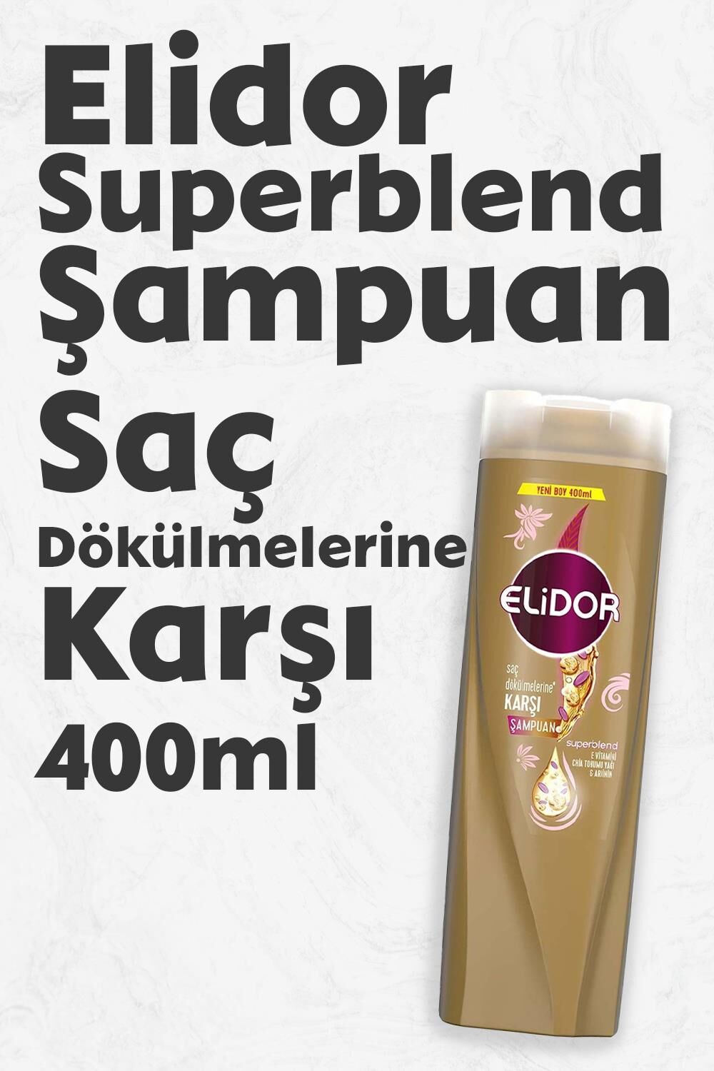 Elidor Superblend Şampuan Saç Dökülmelerine Karşı 400 ml