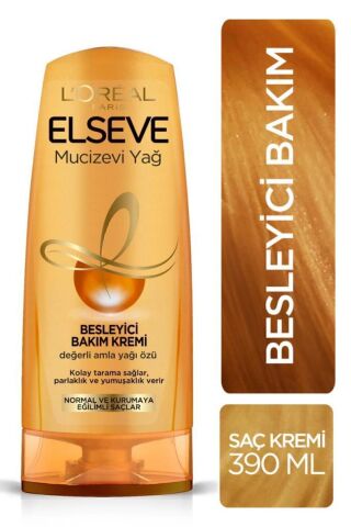 Elseve Mucizevi Yağ Besleyici Bakım Şampuanı 390 Ml & Saç Bakım Kremi 390ml