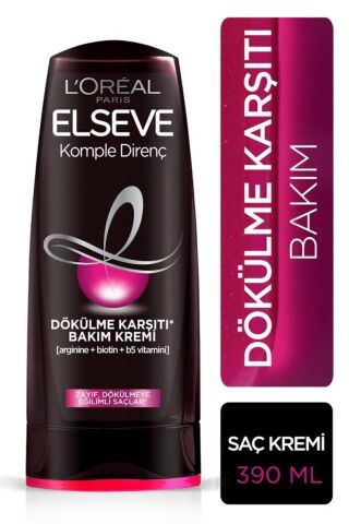 Elseve Komple Direnç Dökülme Karşıtı Şampuan & Saç Bakım Kremi 390 Ml