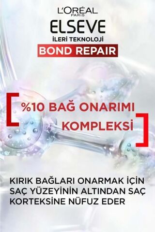 Elseve Bond Repair Bağ Onarıcı Saç Bakım Seti: Onarıcı Bakım Kremi 150ml + Güçlendirici Şampuan 200ml