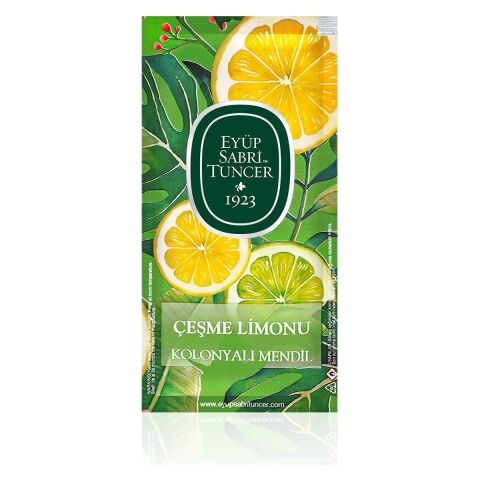 Çeşme Limonu Kolonyalı Mendil 150'li (Küçük Boy)