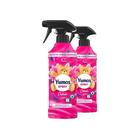 Yumoş Sprey Yıkaması Zor Eşyalar Için Orkide 450 ml x 2