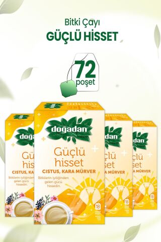 Doğadan Güçlü Hisset Bitki Çayı 18'li x 4 Adet