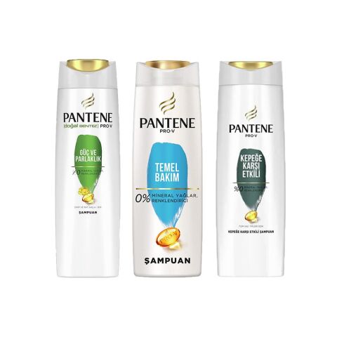 Pantene Şampuan Pro-V Güç Ve Parlaklık, Klasik Bakım ve Kepeğe Karşı