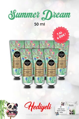El Ve Vücut Kremi Summer Dream 7 AL 6 ÖDE ve Rosie