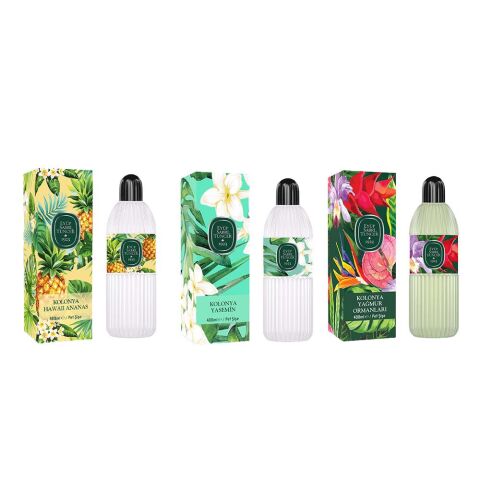 Eyüp Sabri Tuncer Kolonya Hawaii Ananas, Yasemin ve Yağmur Ormanları Pet Şişe 400 ml