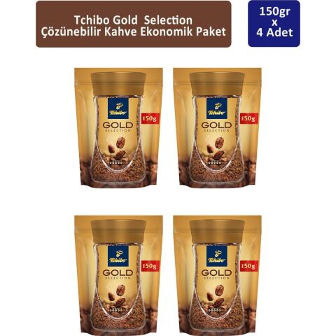 Tchibo Gold Çözünebilir Kahve 150 gr x 4 Adet