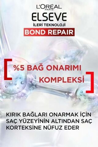 Elseve Bond Repair Bağ Onarıcı Saç Bakım Seti: Güçlendirici Şampuan +şampuan Öncesi Kurtarıcı Bakım 200ml