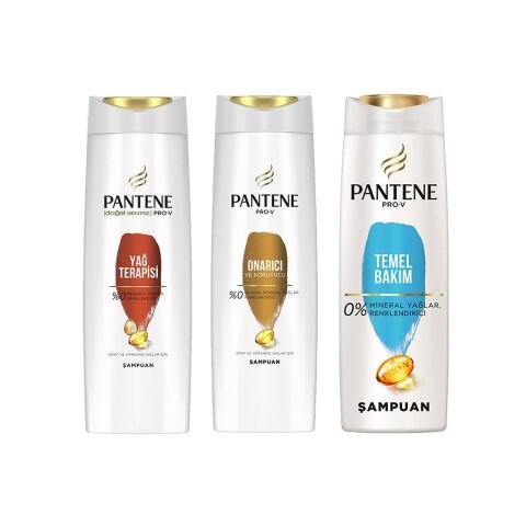Pantene Şampuan Pro-V Yağ Terapisi, Onarıcı ve Klasik Bakım