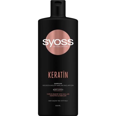 Syoss Şampuan Keratin Mükemmeliği 500 ML
