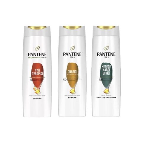Pantene Şampuan Pro-V Yağ Terapisi, Onarıcı ve Kepeğe Karşı