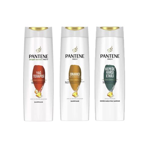 Pantene Şampuan Pro-V Yağ Terapisi, Onarıcı ve Kepeğe Karşı
