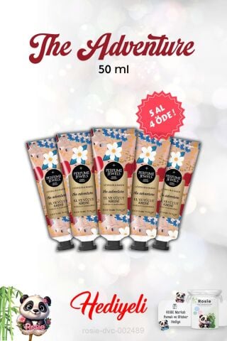 5 AL 4 ÖDE The Adventure El Ve Vücut Kremi 50 Ml ve Rosie