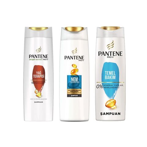 Pantene Şampuan Pro-V Yağ Terapisi, Nem Terapisi ve Klasik Bakım