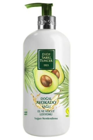 Eyüp Sabri Tuncer Doğal Avokado Yağlı 500ml El Ve Vücut Losyonu