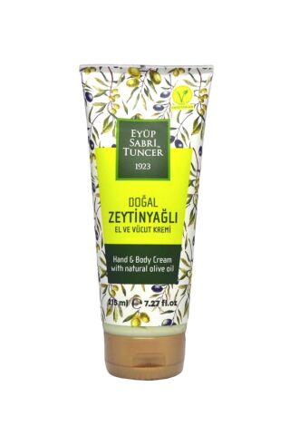 Eyüp Sabri Tuncer Doğal Zeytinyağlı El & Vücut Kremi 215 ml