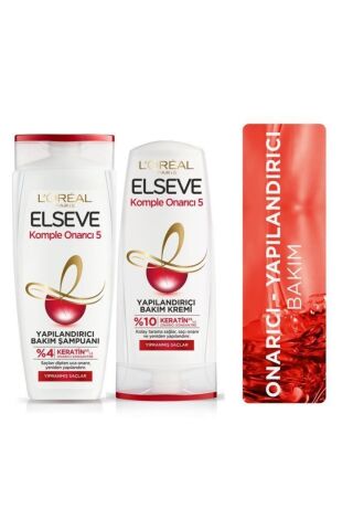 Elseve Komple Onarıcı 5 Yapılandırıcı Bakım Seti 390 ml