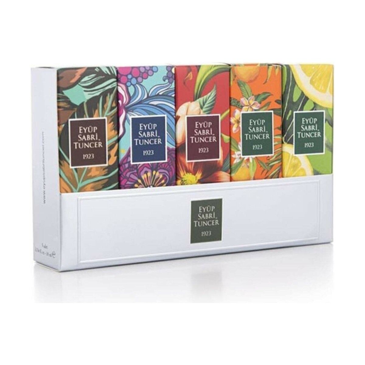 Eyüp Sabri Tuncer 5 Li Mini Kolonya 16 ml Set 1 (Tütün, Okyanus, Amber, Bodrum Mandalinası, Çeşme L
