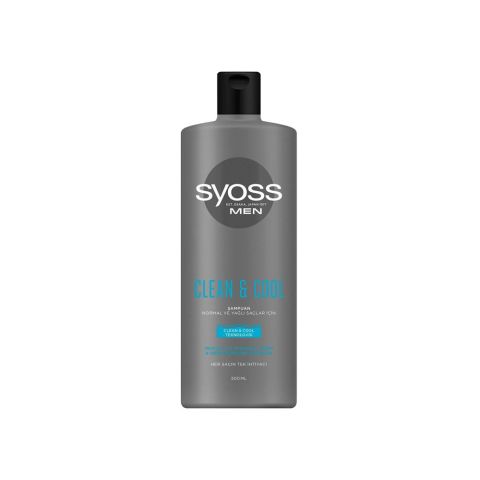 Syoss Men Clean & Cool Şampuan 500 ml
