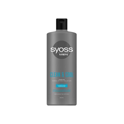 Syoss Men Clean & Cool Şampuan 500 ml