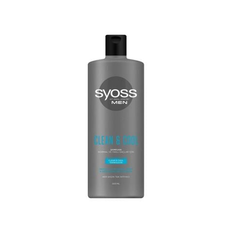 Syoss Men Clean & Cool Şampuan 500 ml